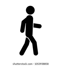 Walking Man Icon Images, Stock Photos & Vectors | Shutterstock