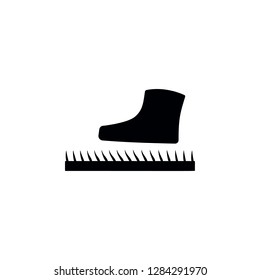 walking on the lawn icon. Simple glyph vector of universal set icons for UI and UX, website or mobile application