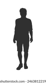 walking people silhouette. walking man silhouette. walking men isolated on white background. Vector illustration. men walking illustration. hand drawn.