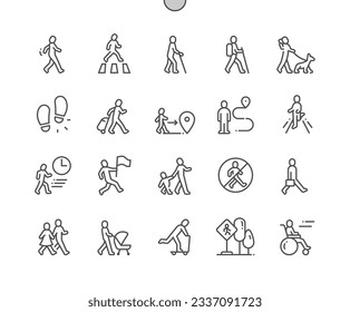 Walking Icon Vector Art, Icons, and Graphics for Free Download