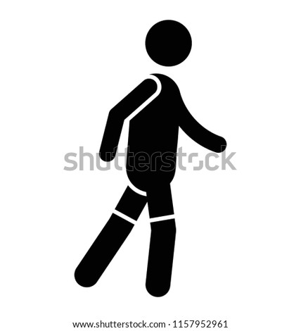 
Walking pose figure notioning to plyometric lunges icon
