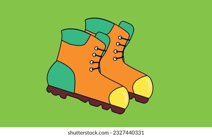 Walking shoes for hiking and camping