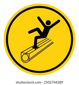 Walking Or Standing On Conveyor Cover Symbol Sign, Vector Illustration, Isolate On White Background Label .EPS10