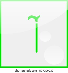 Walking stick.