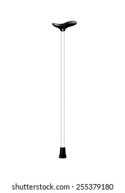 Walking stick in black and white design