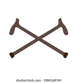 Walking stick icon