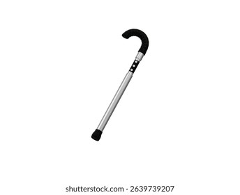 walking stick icon 3d illustration render