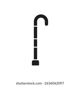 Walking Stick Icon Sign Symbol