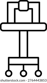 Walking Stick Icon Vector Element line icon design vector icons