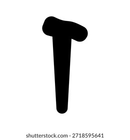 Ilustración de diseño de símbolo de Vector de icono de bastón
