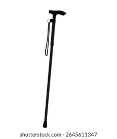 walking stick.Walking stick cane flat icon. You can be used walking stick cane
