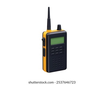 Walking Talkie icon. Walkie Talkie 3D Illustration vector render