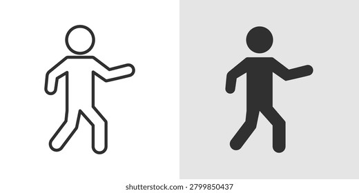 Walking Tour Icon represents guided sightseeing, city exploration, and pedestrian travel experiences.