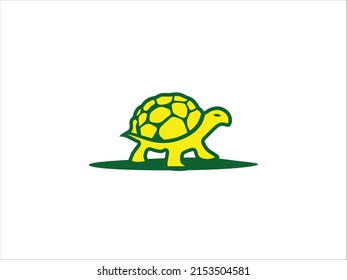walking turtle vector illustration design gambar