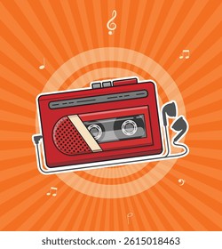 Walkman Audio Device Loves Retro