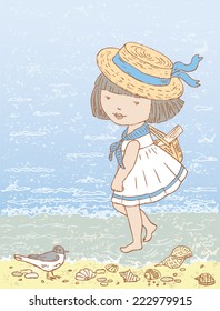 Walks at the sea