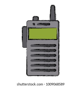 Walky talky isolated