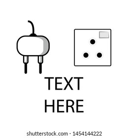 Wall adapter and switch, Electric items