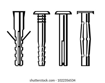 Wall Anchors. Fastener 