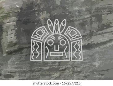 arquitectura mural antiguos patrones de piedra antigua textura de diseño religioso