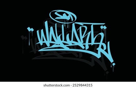 WALL ART graffiti tag estilo design