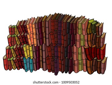 Wall of Books book of wisdom