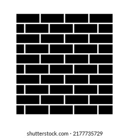 Icono de ladrillo de pared. Diseño para aplicaciones web y móviles