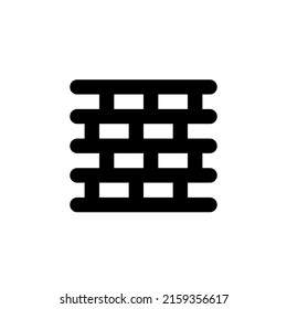 Wall brick icon for your web site design, logo, app, UI. Vector EPS 10
