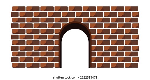 wall building castle vector illsutration