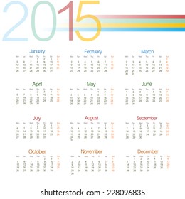 Wall Calendar 2015 