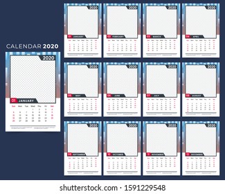 Wall calendar 2020 year planner Premium