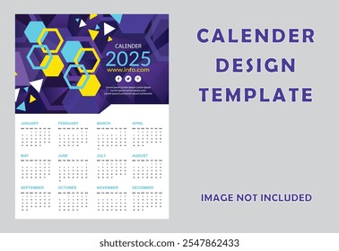 Wall Calendar Design 2025 Free Download | 2025 Calendar Design