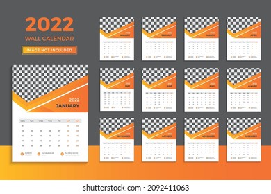 Wall Calendar Design New work 2022