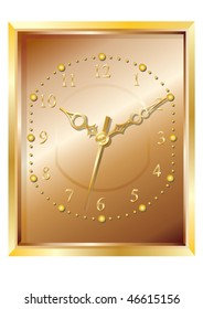 Wall clock.