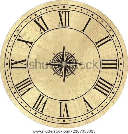 WALL CLOCK DAIL DESIGN ANTIQUE DAIL 