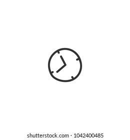 wall clock doodle illustration