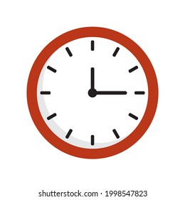 Wall-Uhr mit Stunde und Minute Hand. (Formen und Formen von Wanddekorationen, Inneneinrichtungen, Dekorationsideen)
