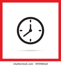 Wall clock icon
