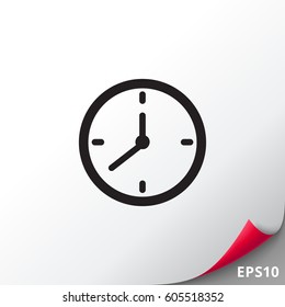 Wall clock icon