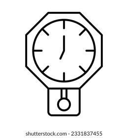 Wall Clock Icon Design For Personal And Commercial Use