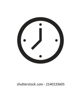 wall clock icon illustration, time, rotating clock.