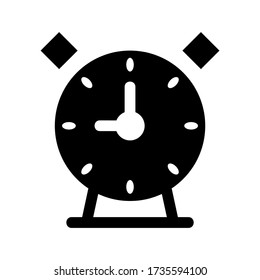 wall clock  icon or logo isolated sign symbol vector illustration - high quality black style vector icons
