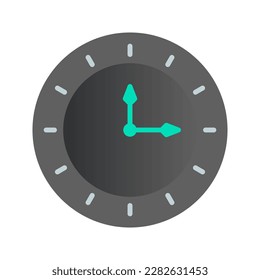 Wall Clock icon. sign for mobile concept and web design. vector illustration