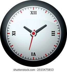 Wall clock image icon vector design