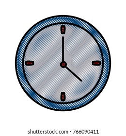 Wall clock isolated