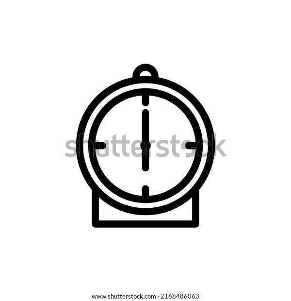 Wall Clock Logo Vector Illustration Icons Stock Vector (Royalty Free ...