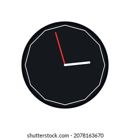 Wall clock showing the time 02:57