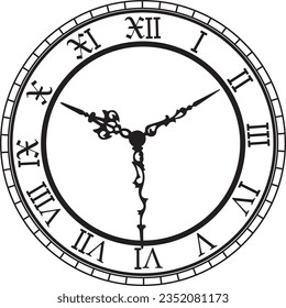 wall clock svg, clock svg, clock logo svg, illustration of a clock svg