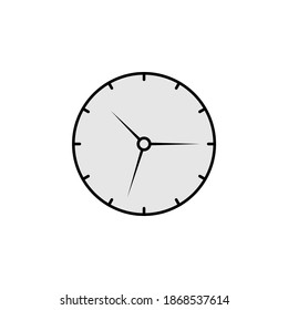 wall, clock, time icon. Signs and symbols can be used for web, logo, mobile app, UI, UX