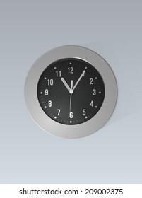 Wall clock vector
